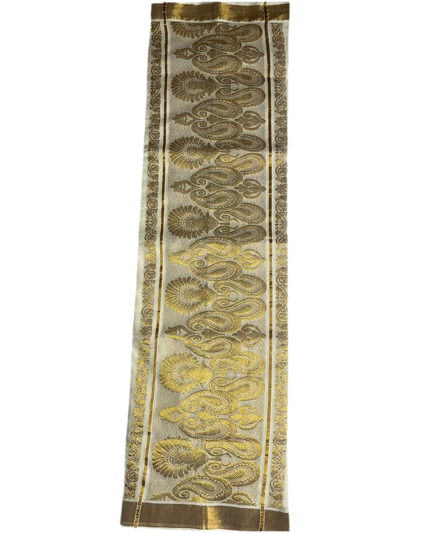 Onam special collection Kerala saree with Rich Pallu with Mango design and with blouse